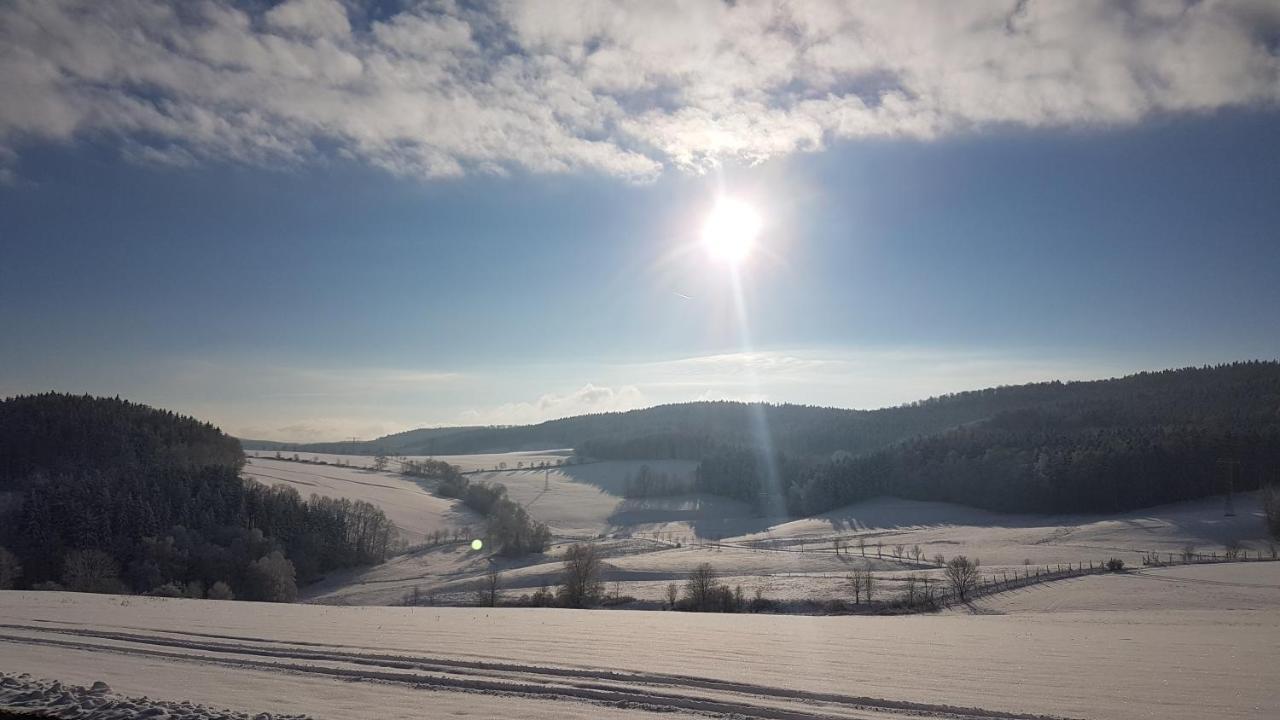 Ferienwohnung Floehatalblick Olbernhau Exteriér fotografie